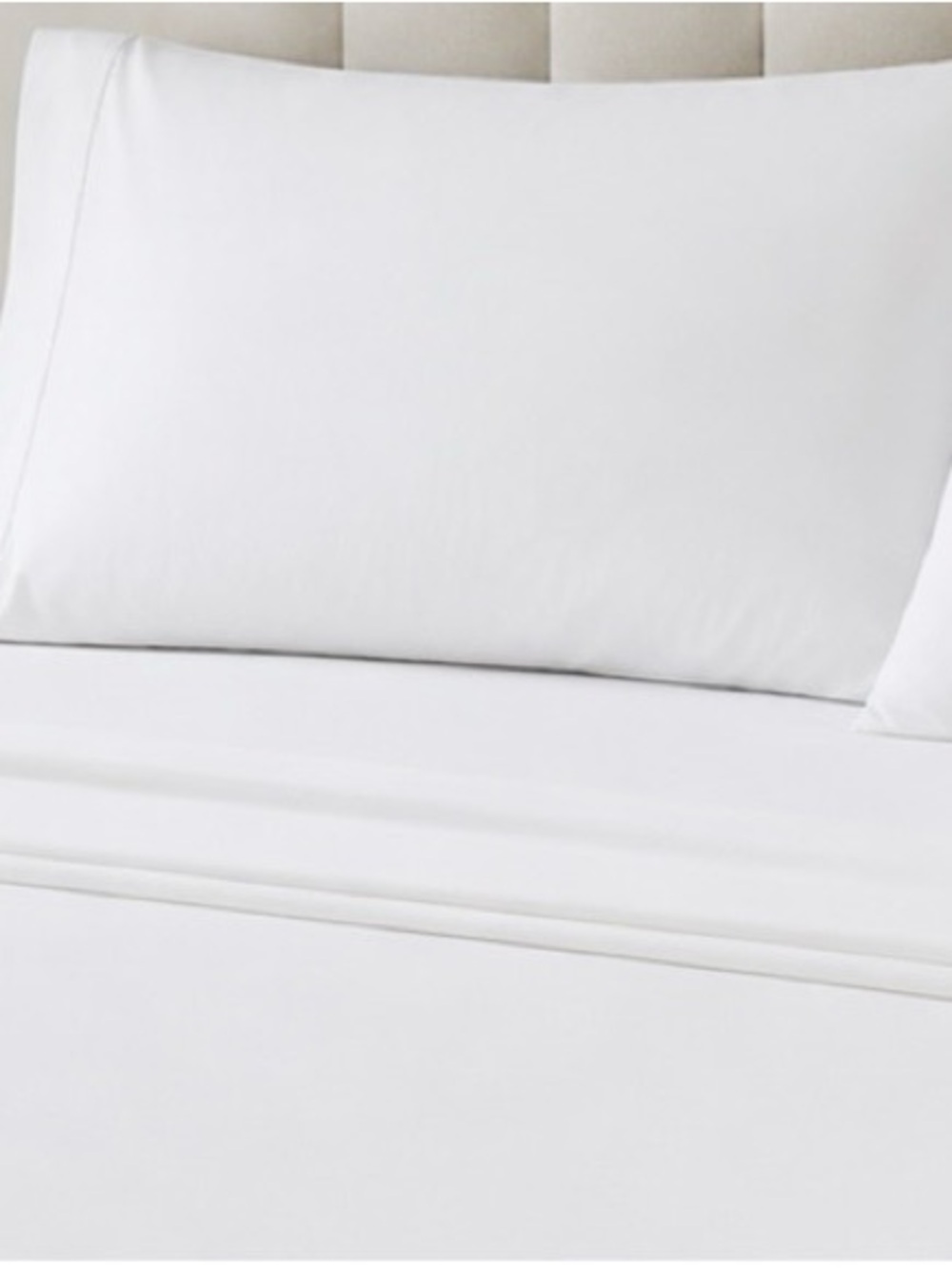Premium White Pillowcase Set - Soft Home Bedding